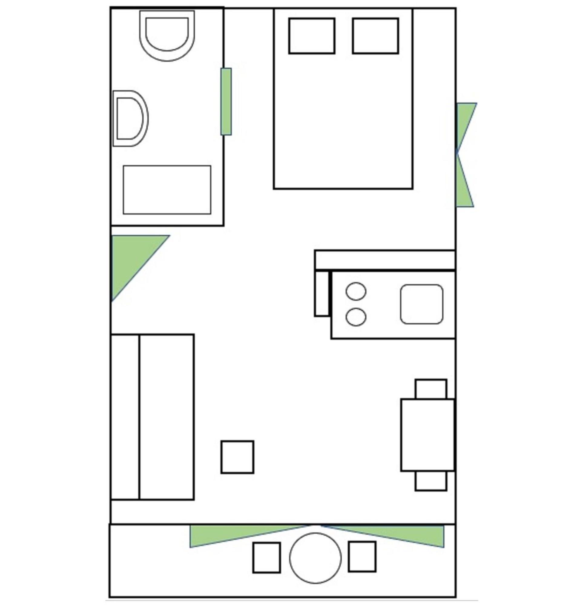 Apartment Garden House *